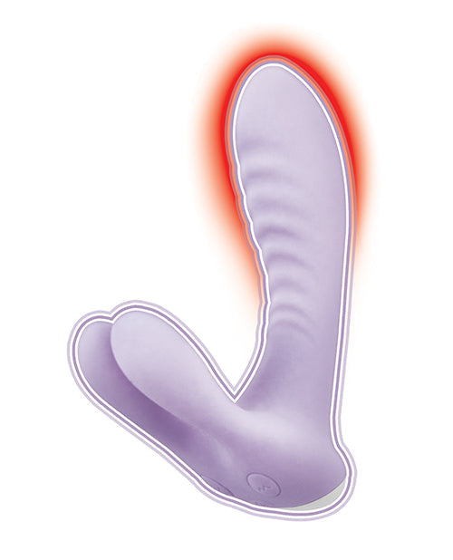 Vibromasseur Lapin Chauffant Goddess Heat-Up | Vibromasseur Lapin Point G | Vibromasseur Clitoridien Lavande | Meilleur Vibromasseur pour Femme