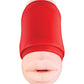 Delite Masturbador Oral y Vaginal de Doble Entrada - Blanco