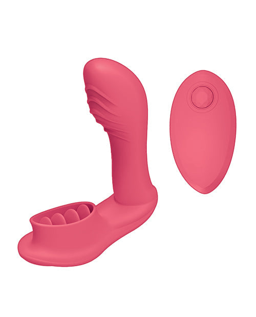 Vibromasseur télécommandé Blaze | Vibromasseur G-Spot Satisfier | Vibromasseur lapin Coral | Meilleur vibromasseur pour femme