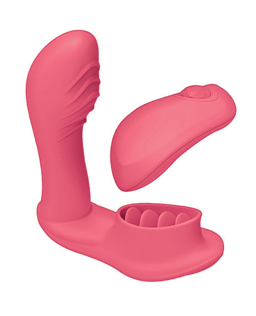 Vibromasseur télécommandé Blaze | Vibromasseur G-Spot Satisfier | Vibromasseur lapin Coral | Meilleur vibromasseur pour femme