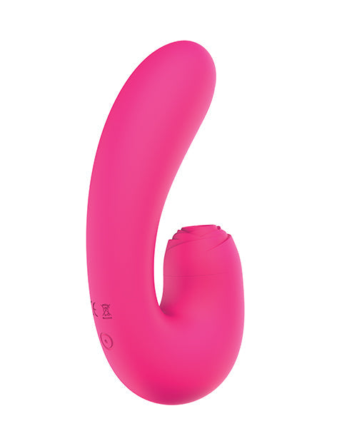Vibrador Blaze Suction Thumper - Rosa