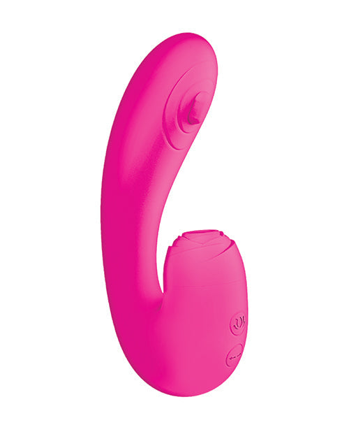Vibrador Blaze Suction Thumper - Rosa