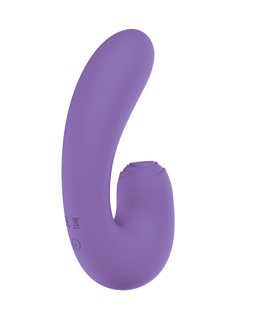 Vibrador de succión Blaze Thumper - Lavanda