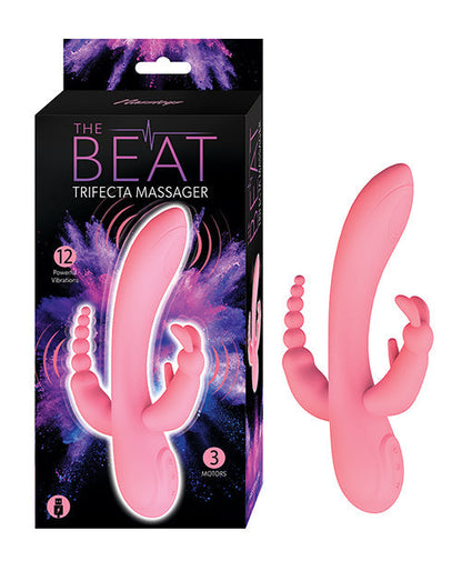 Masajeador Beat Trifecta - Rosa