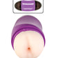 Delite Two Ways Masturbador de Vagina y Ano - Blanco