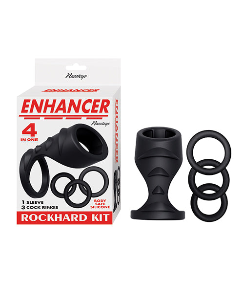 Kit 4-en-1 Améliorateur Rockhard - Noir