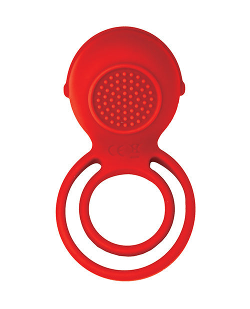 Anillo vibrador definitivo para pene Cockpower - Rojo