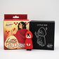 Vibromasseur pare-balles "Little Red Bullet" de Natalie's Toy Box - Rouge