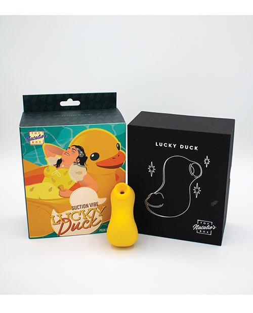 Sucette Canard Porte-Bonheur de Natalie's Toy Box - Jaune