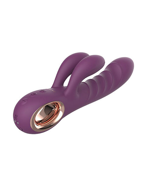 Vibrador de punto G PRIVE | Supervibrador Rabbit | Vibrador de clítoris morado de 10 funciones | Mejor vibrador para mujeres