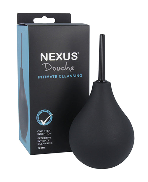 Ducha Anal Nexus con Válvula Antirretorno - 224 ml Negra