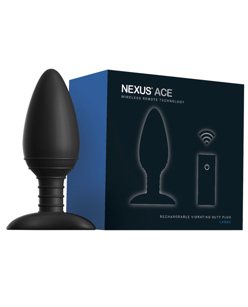 Vibromasseur Plug Anal Télécommandé Nexus Ace Large - Noir