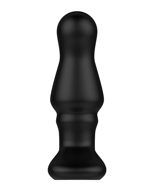 Prótesis anal Nexus Bolster con punta inflable - Negro