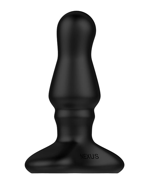 Prótesis anal Nexus Bolster con punta inflable - Negro