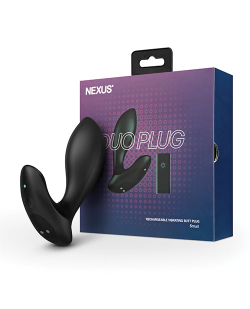Plug anal vibrant Nexus Duo - Noir