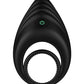 Anillo para pene y testículos Nexus Enhance - Negro