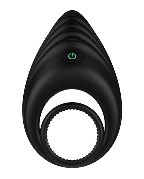 Anillo para pene y testículos Nexus Enhance - Negro
