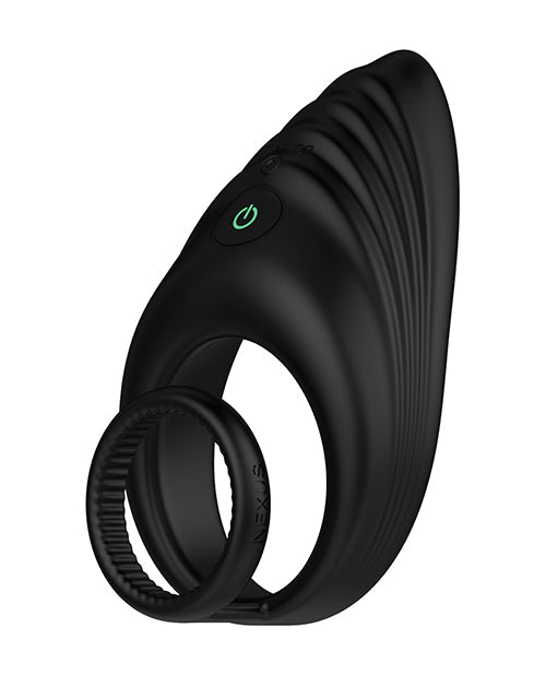 Anillo para pene y testículos Nexus Enhance - Negro
