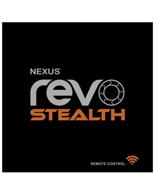 Masajeador de Próstata Rotatorio con Control Remoto Nexus Revo Stealth - Negro