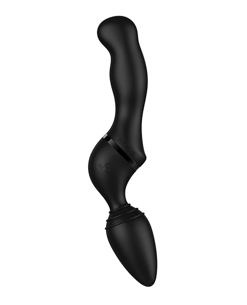 Masajeador rotatorio y vibrador Nexus Revo Twist - Negro