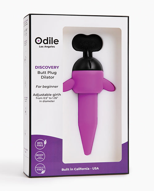 Odile Discovery Plaisir Anal Conique - Violet