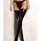 FETISH Botas mosqueteras de vinilo Negro XL