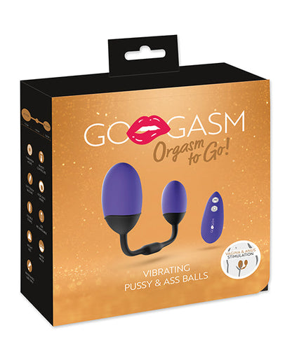 GoGasm Boules Vibrantes Vaginales et Anales - Violet