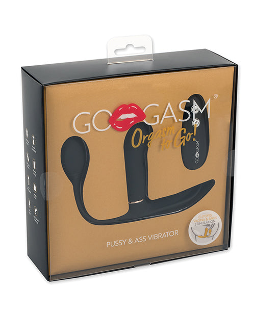 Vibromasseur Vaginal et Anal GoGasm - Noir