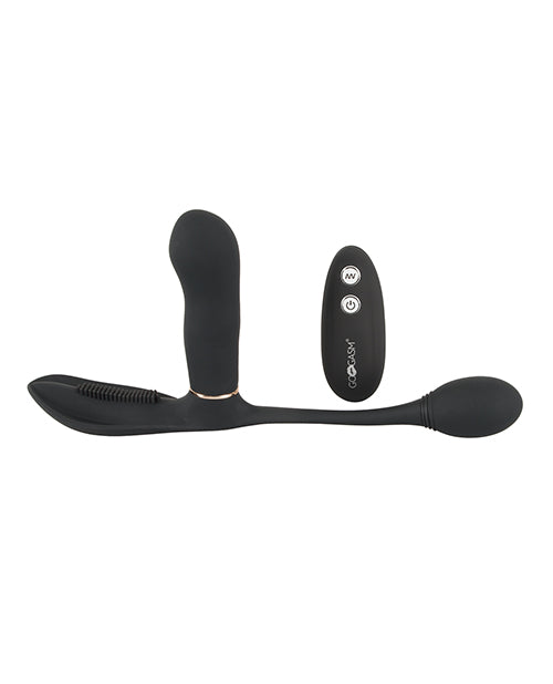 Vibromasseur Vaginal et Anal GoGasm - Noir