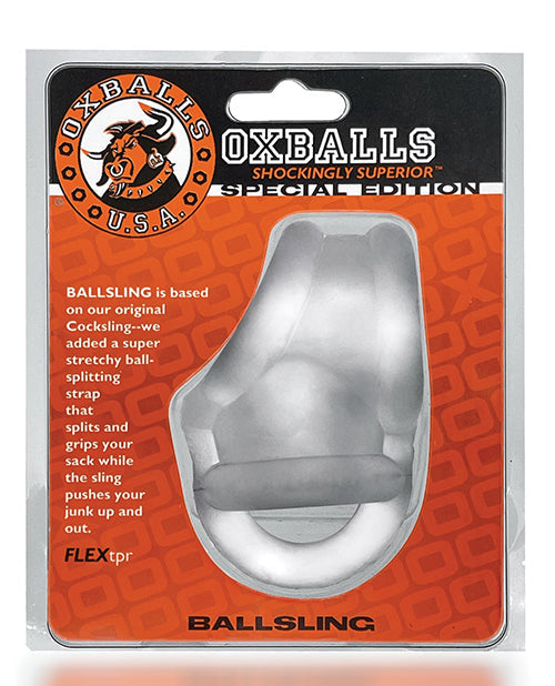 Oxballs Ballsling Bola Separada con Correa - Hielo Transparente