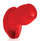 Oxballs Glowhole 2 Conector Anal Hueco con Inserto LED Grande - Rojo Morph