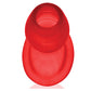 Oxballs Glowhole 1 tapón anal hueco con inserto LED pequeño - rojo Morph