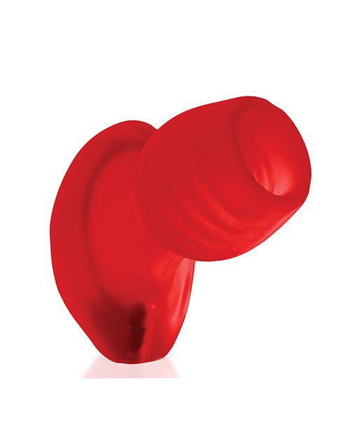 Oxballs Glowhole 1 tapón anal hueco con inserto LED pequeño - rojo Morph