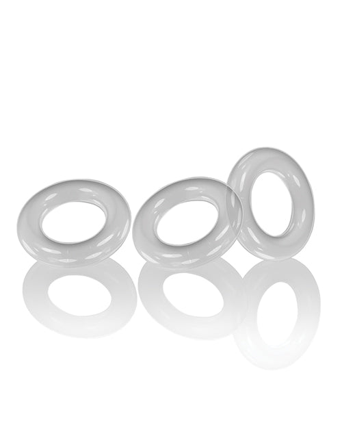 Oxballs Willy Rings - Paquete transparente de 3 unidades