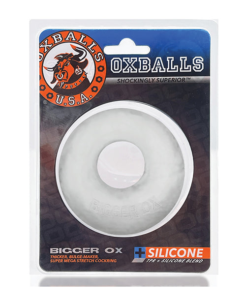Oxballs Bigger Ox Cockring - Hielo Transparente