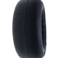 Anillo para pene Oxballs Axis Rib Griphold - Hielo Negro