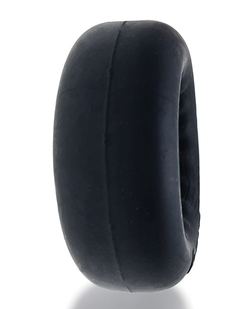 Anillo para pene Oxballs Axis Rib Griphold - Hielo Negro