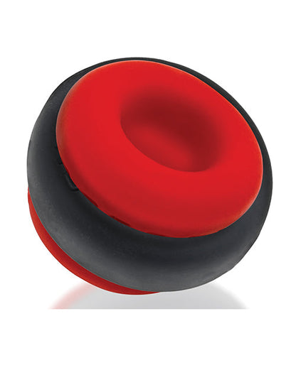 Oxballs UltraCore Estirador de testículos con anillo Axis - Hielo rojo