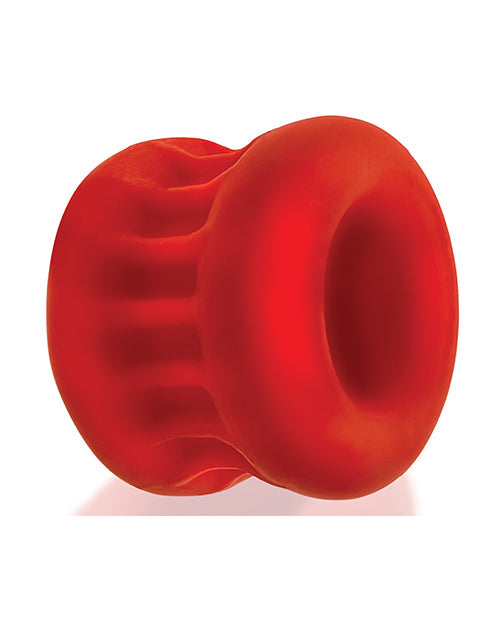 Oxballs UltraCore Estirador de testículos con anillo Axis - Hielo rojo