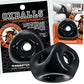 Arnés de 3 aros Oxballs Tri Sport XL - Negro