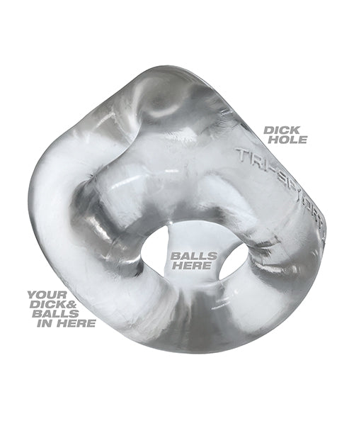 Oxballs Tri Sport XL 3 Anillos de Arrastre - Transparente