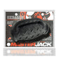 Oxballs MasterJack Stroker de doble penetración - Jo Black Ice