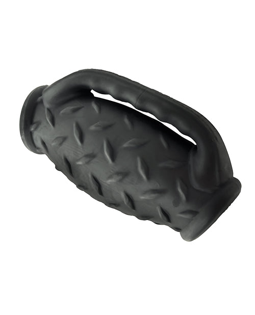 Oxballs MasterJack Stroker de doble penetración - Jo Black Ice