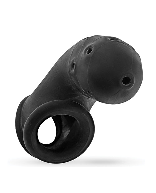 Oxballs Airlock Air-Lite Castidad Ventilada - Hielo Negro