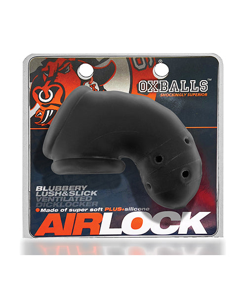 Oxballs Airlock Air-Lite Castidad Ventilada - Hielo Negro