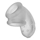 Oxballs Airlock Air-Lite Castidad Ventilada - Hielo Transparente