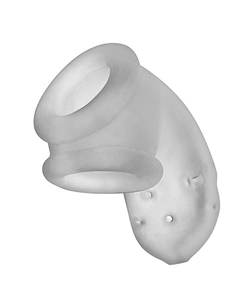 Oxballs Airlock Air-Lite Castidad Ventilada - Hielo Transparente