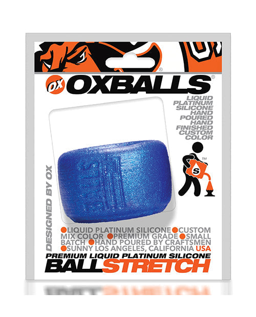 Écarteur de testicules en silicone Oxballs T - Blueballs