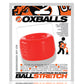 Écarteur de testicules en silicone Oxballs T Ball - Rouge