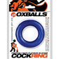 Oxballs Silicone Cock T Anneau de gode - Boules Bleues